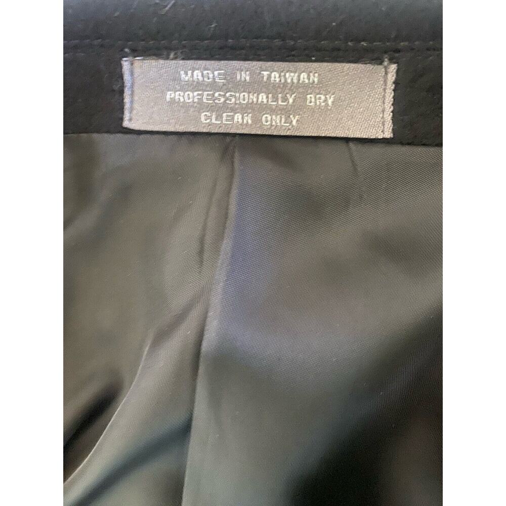 Blazer Mens Size 42L 100% Camel Hair Black Business Casual Party Sportscoat - Picture 14 of 15